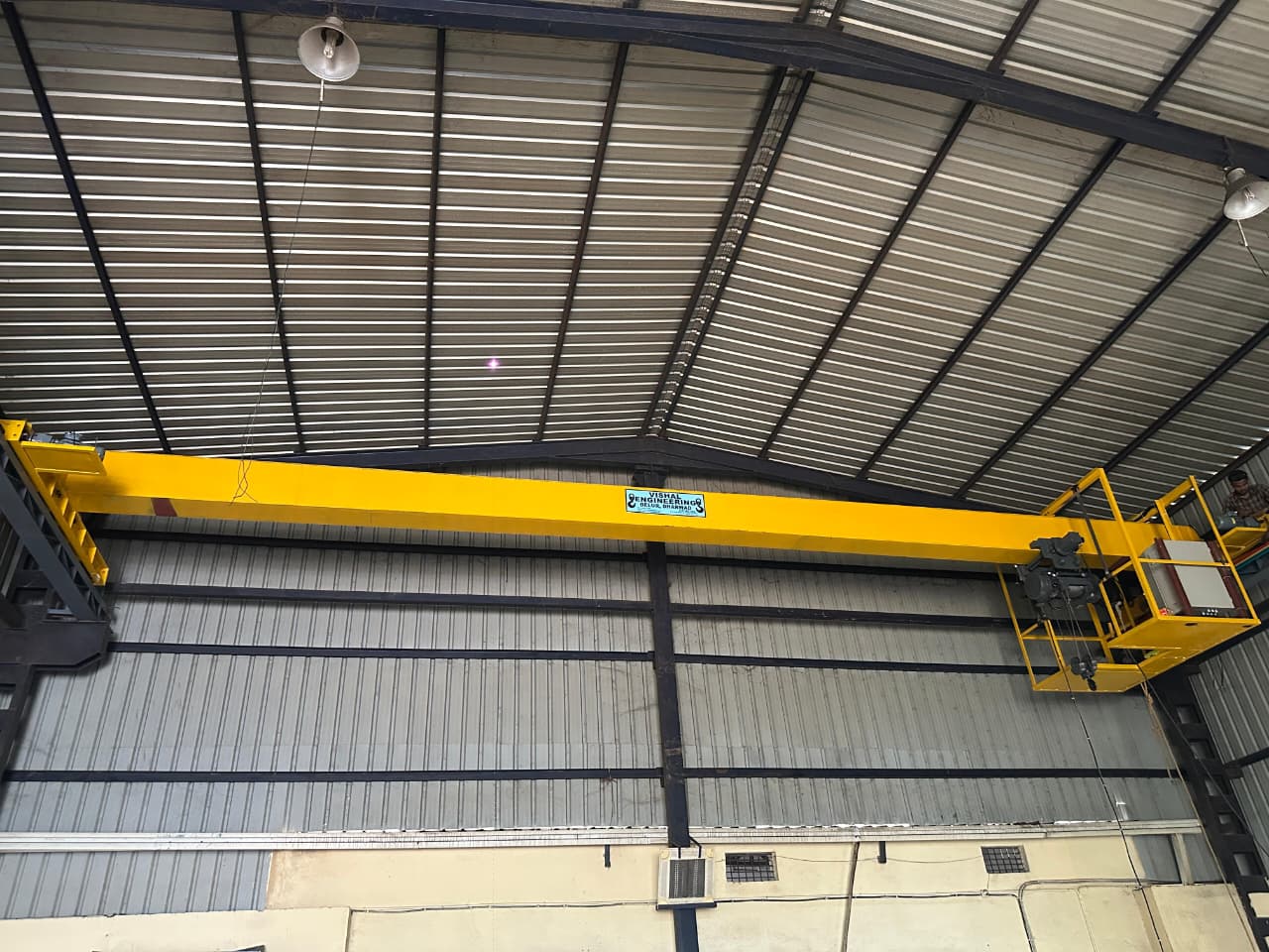 Overhead Crane with Heavy Load